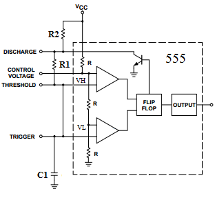 555 internal circuit