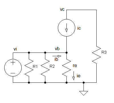 Common Emitter Amplifier - AC