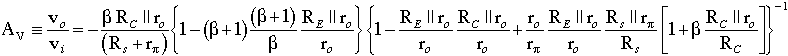 Long CE Gain equation